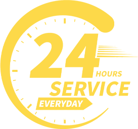 24 hour service everyday